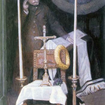 Wall Portrait of a Driver by Tissot