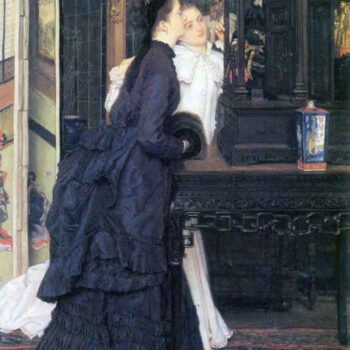 Young Women with Japanese Goods by Tissot