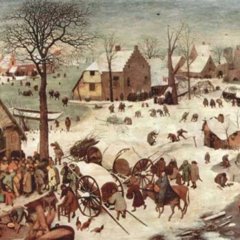 Census at Bethlehem by Pieter Bruegel