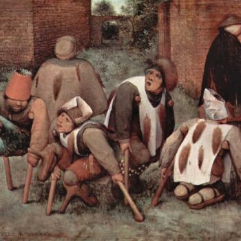 Cripples by Pieter Bruegel