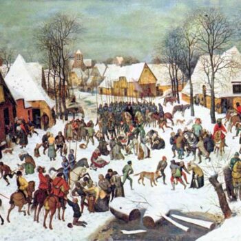 Infanticide in Bethlehem by Pieter Bruegel