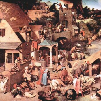 The Dutch Proverbs by Pieter Bruegel