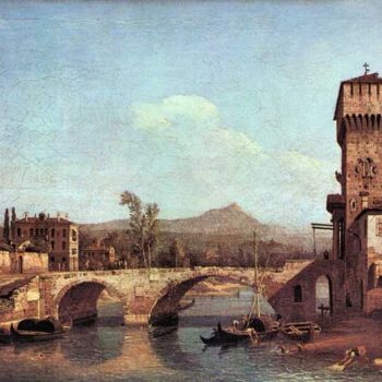 Capriccio Veneto by Canaletto
