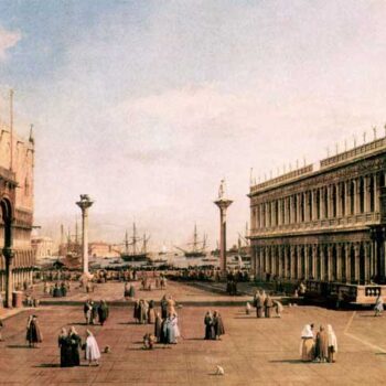 La Piazza by Canaletto