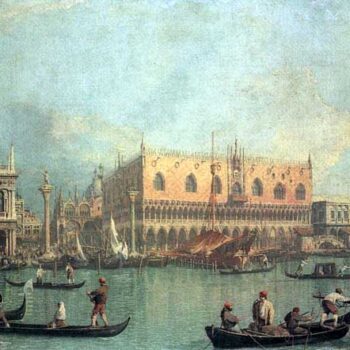 Palazzo Ducale by Canaletto