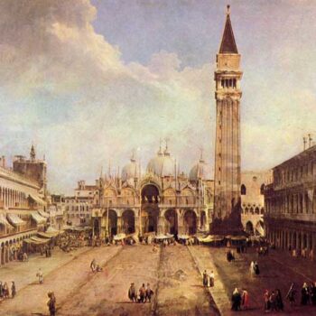 Piazza San Marco [1] by Canaletto