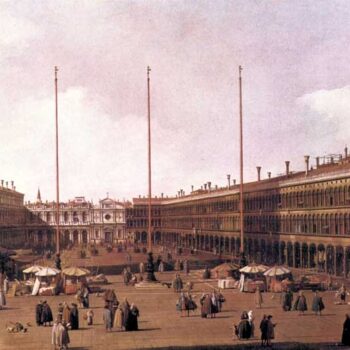 Piazza San Marco [2] by Canaletto