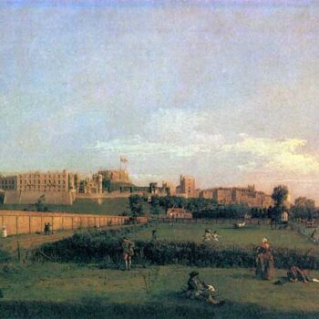 Windsor Castle by Canaletto