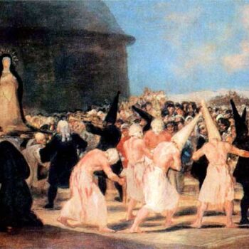 Geissler Procession by Goya