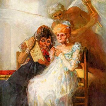 Past and Present, Then and Now by Goya