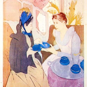 Tea in The Afternoon by Cassatt