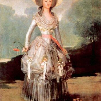 Portrait of Marquesa De Pontejos Y Sandoval, Herzogin Von Pontejos by Goya