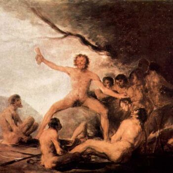 The Cadaver of The Brebeuf Jesuit by Goya