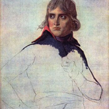 Portrait of General Napoleon Bonaparte by Jacques Louis David