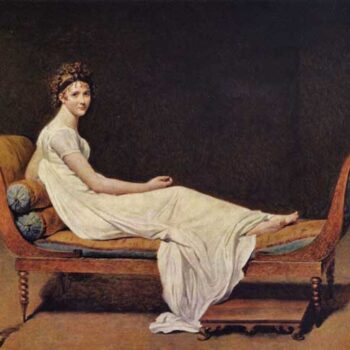Portrait of Madame RĚŁ®ŐĚ˘ĺ©Camier by Jacques Louis David