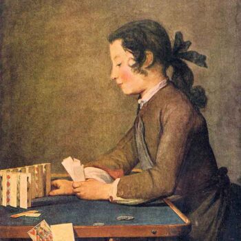 House of Cards by Jean Chardin