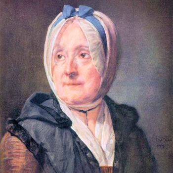 Portrait of Mrs Chardin by Jean Chardin