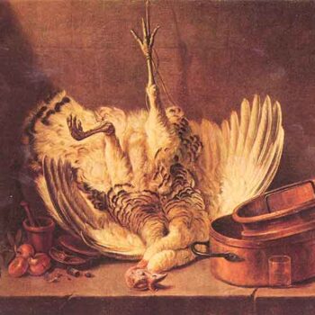 Still Life with Turkey by Jean Chardin