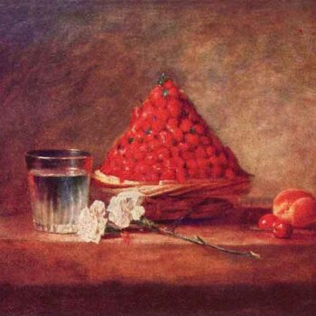 The Strawberry Basket by Jean Chardin