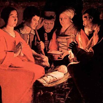 Adoration of The Shepherds by La Tour