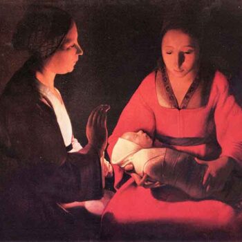 Birth of Christ by La Tour