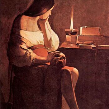 Mary Magdalene [2] by La Tour