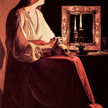 Mary Magdalene [3] by La Tour