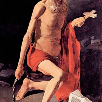 St. Hieronymous by La Tour