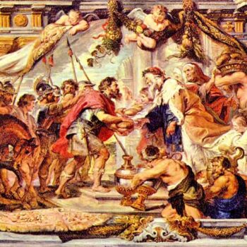 Abraham with Melchizedek by Rubens