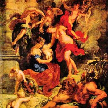 Birth of Maria De 'Medici by Rubens
