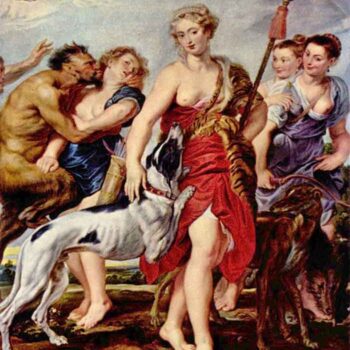 Diana with Nymphs by Rubens