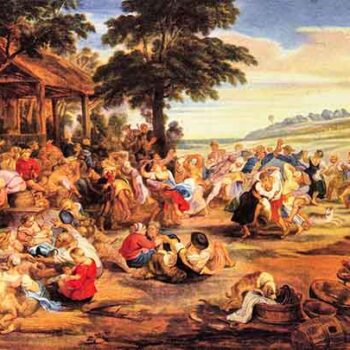 Flemish Kirmes by Rubens