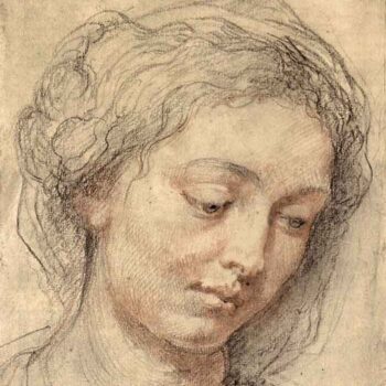 Head of a Woman [2] by Rubens
