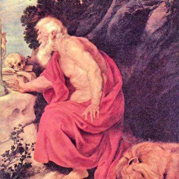 Hieronymus by Rubens