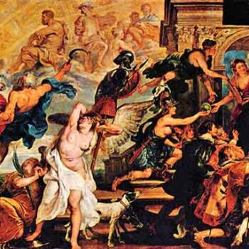 Medici's and The Apotheosis of Henry Iv by Rubens