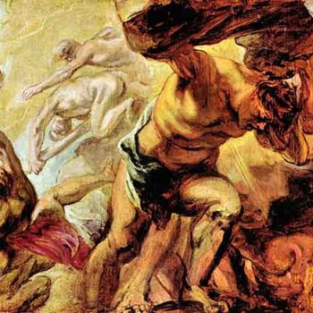 Overthrow of The Titans by Rubens