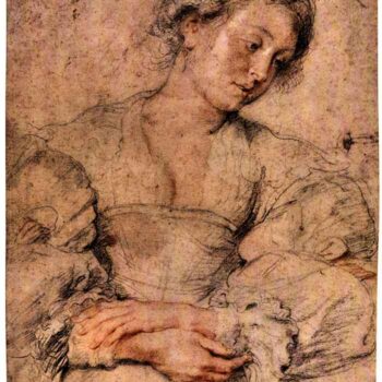 Portrait of a Young Woman by Rubens