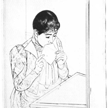 The Letter #2 by Cassatt