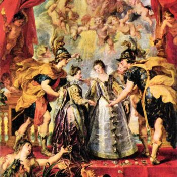 Replacing The Medici Princess by Rubens