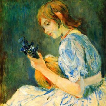 The Mandolin by Morisot