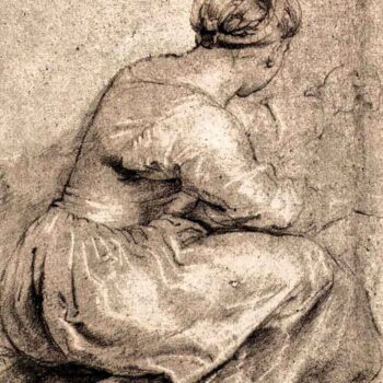 Sitting Girl by Rubens