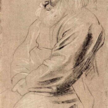Sitting Greis by Rubens
