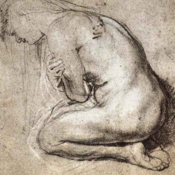 Study of Mary Magdalene by Rubens