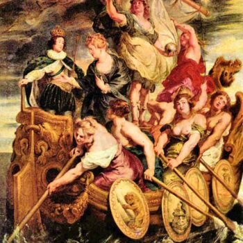 The Medici's Queen Escapes from Blois by Rubens