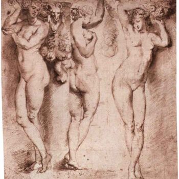 Three Caryatids by Rubens