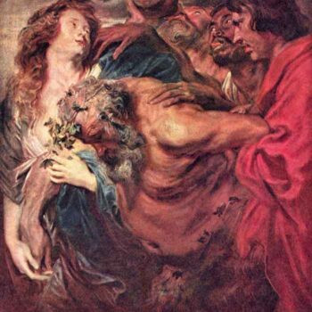 Drunken Silenus by Van Dyck
