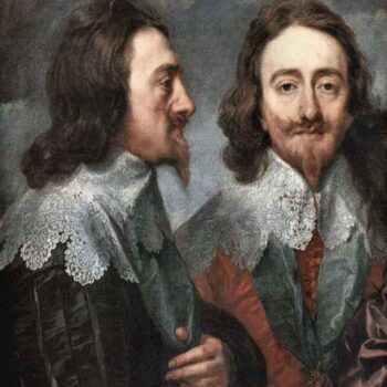 Portrait of Charles I, King of England, Detail [2] by Van Dyck