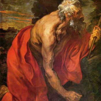 St Hieronymus by Van Dyck