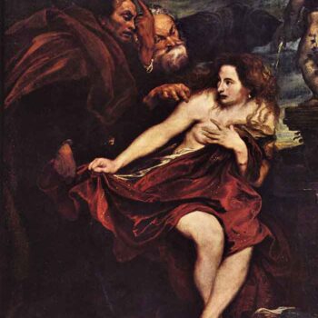 Susanna in a Bath by Van Dyck