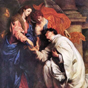 Vision of Hermann Joseph by Van Dyck